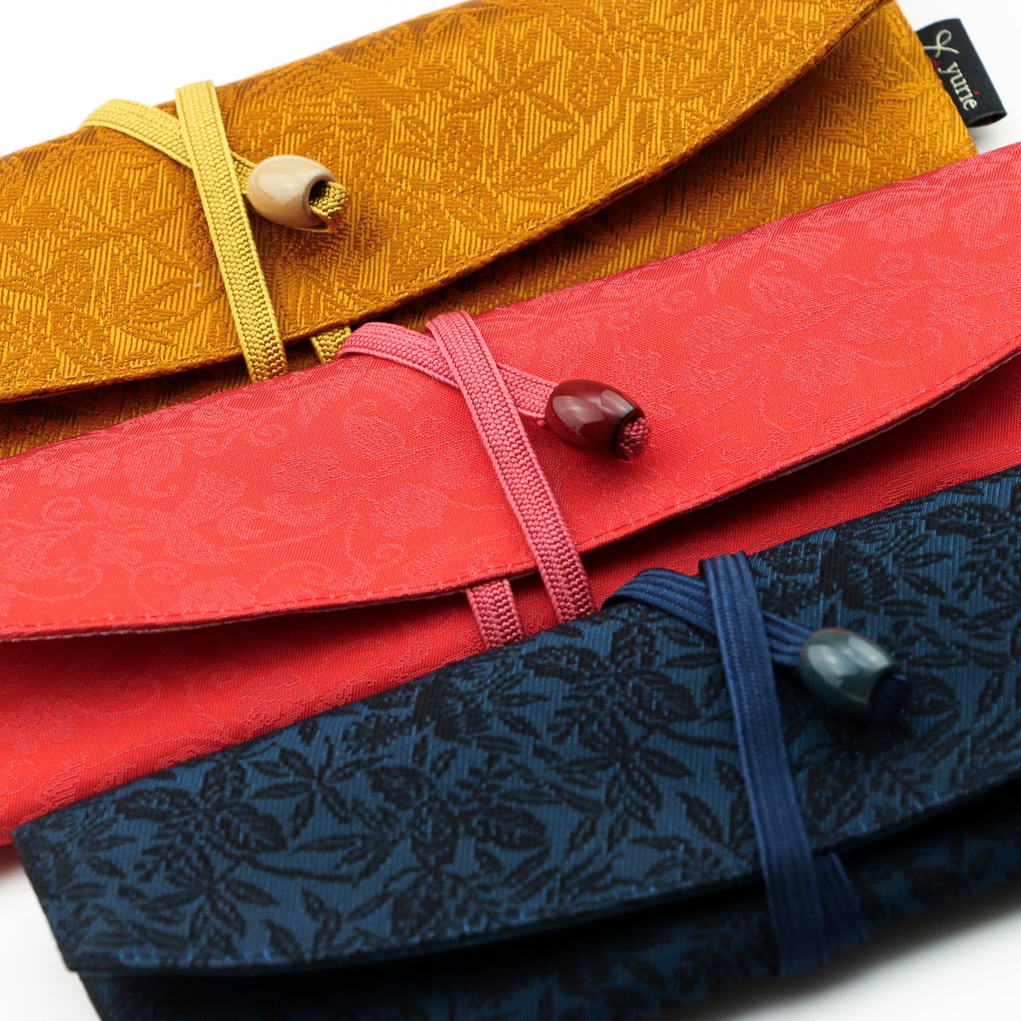 MAROW x yurie ペンケース〈紺青〉~桐竹鳳凰~